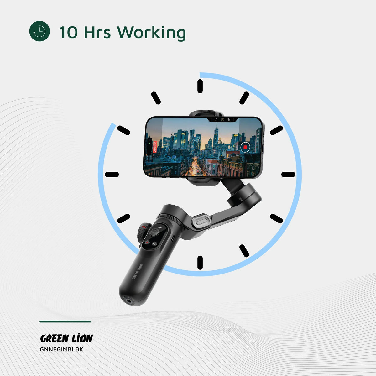 Green Lion New York Gimbal Smart Face Tracking Black – image 8