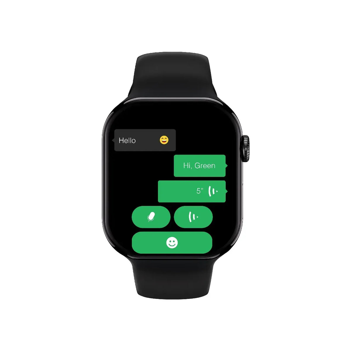 Green Lion Flex 46-2.06''IPS Smart Watch - Black – image 3