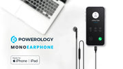 Powerology Mono Earphone Lightning Connector - Black