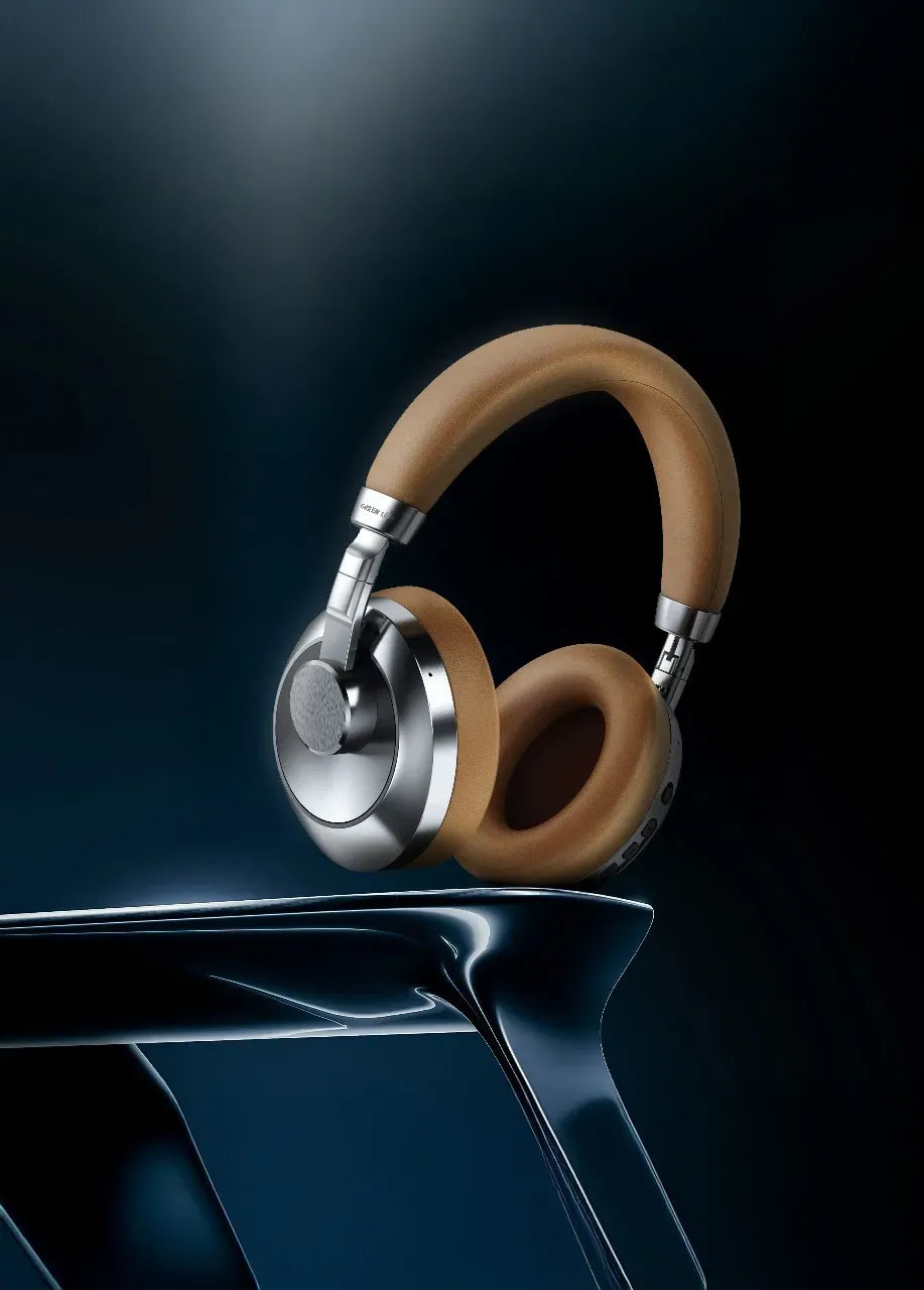 Green Lion Rhythm X 50 ANC Wireless Headphone - Brown – image 6
