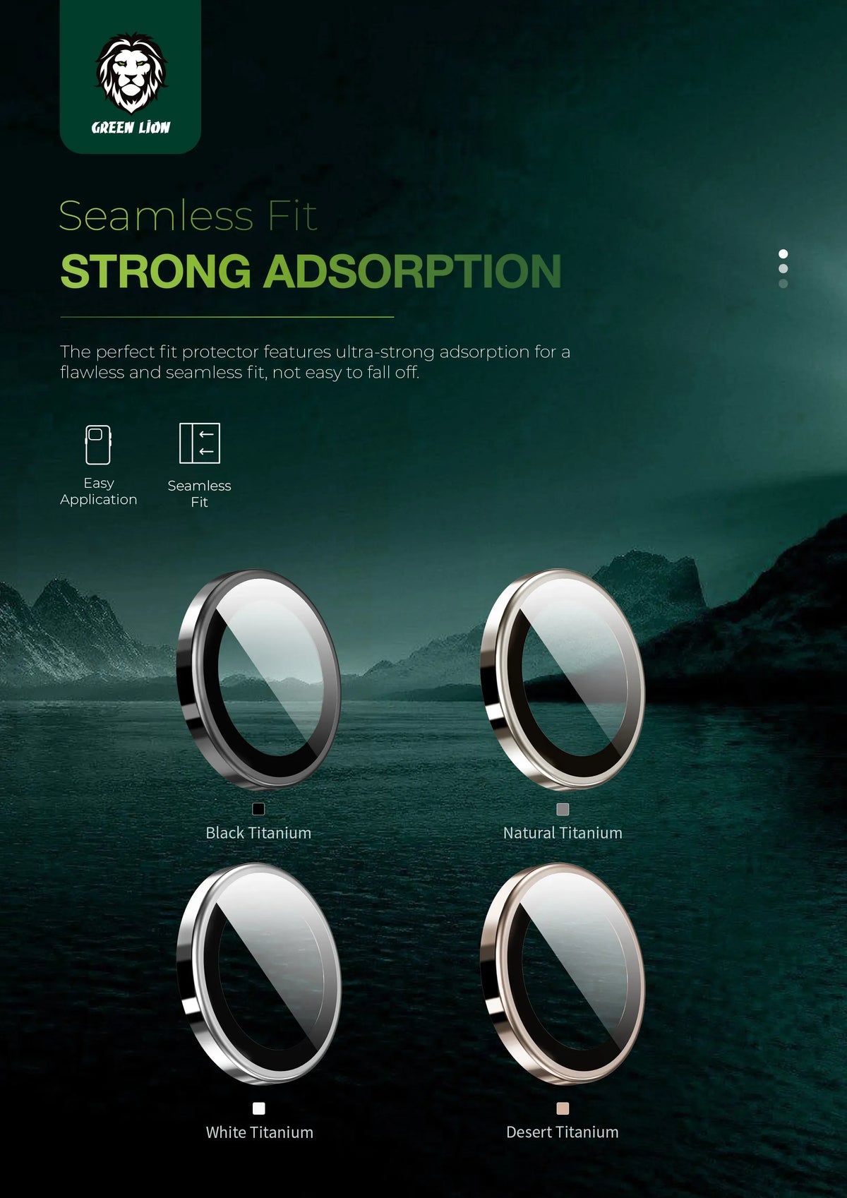 Green Lion HDElite Camera Lens - Natural Titanium – image 4