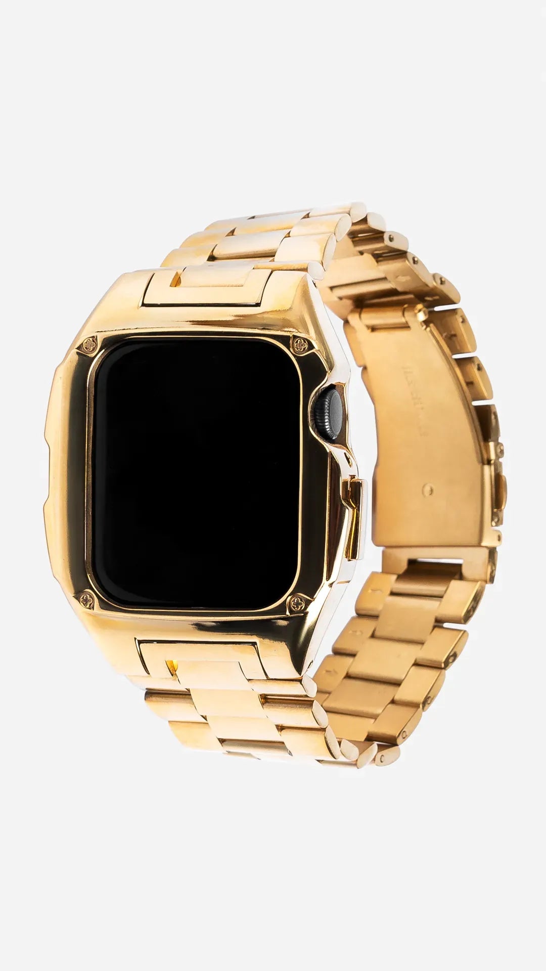 Green Lion Significato Steel Strap Case - Gold