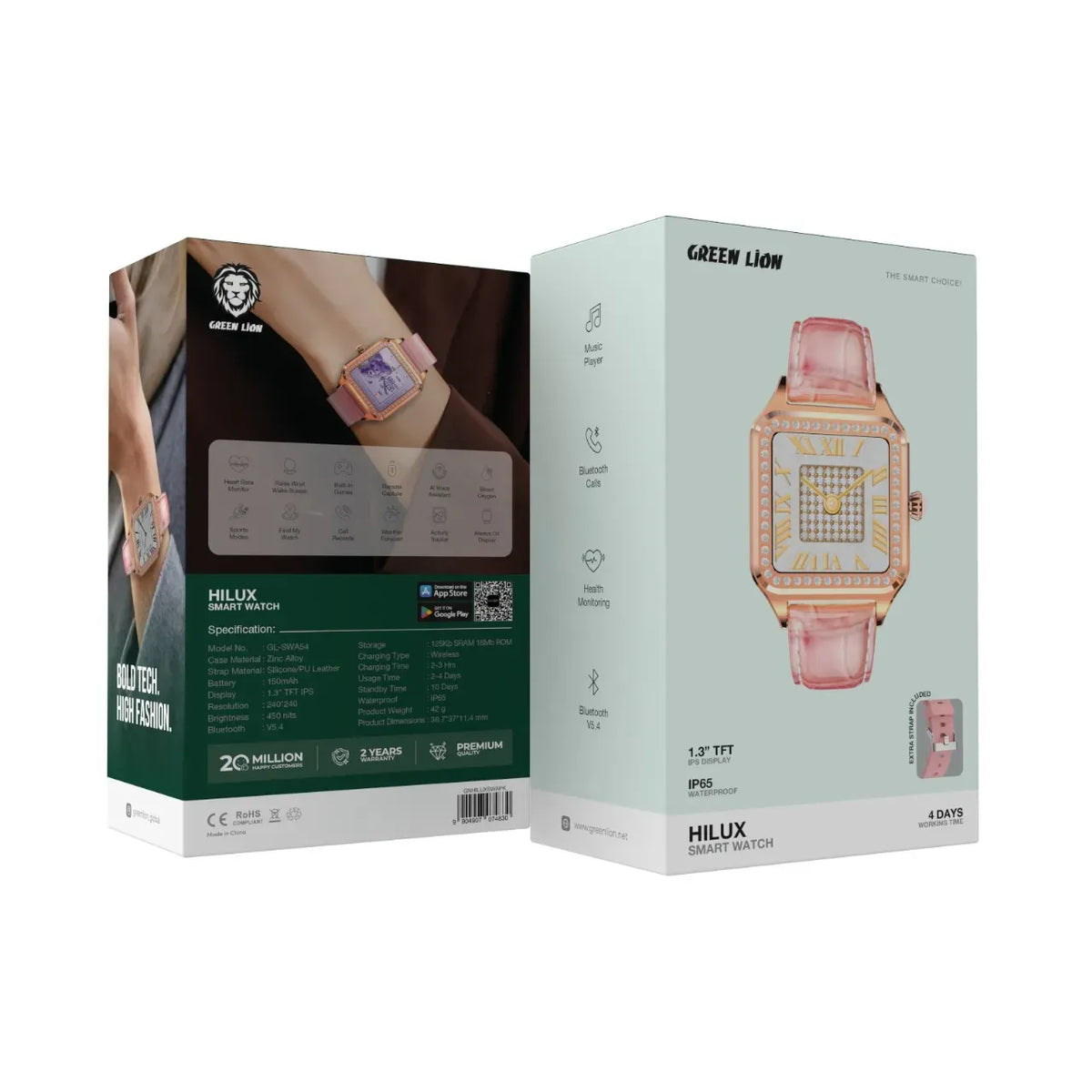 Green Lion Hilux Smart Watch - Pink – image 5