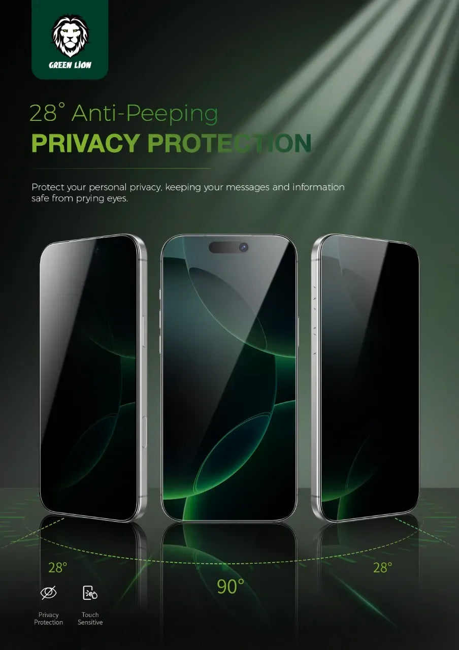 Green Lion Diego Pet Privacy Screen Protector - Black Edge/Privacy – image 2