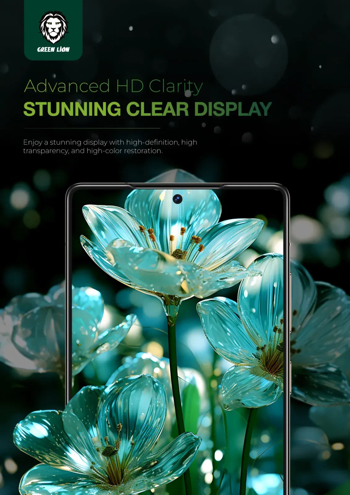 Green Lion 9 HShield Privacy Glass - Clear