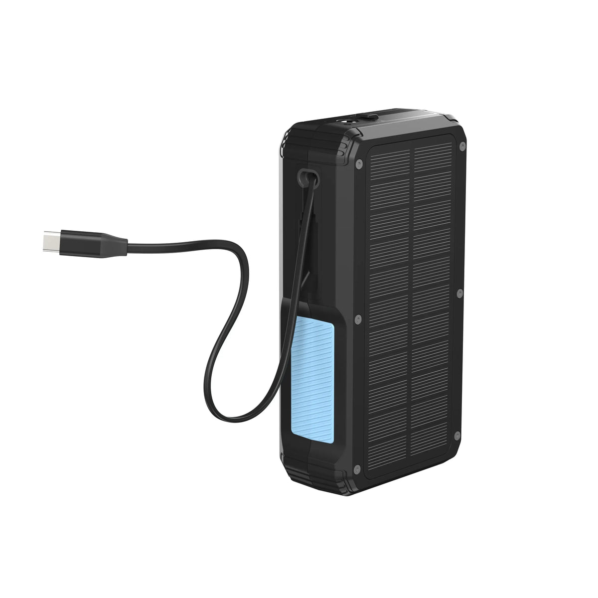Powerology 27000mAh Solar Wireless Charging Power Bank Black – image 3