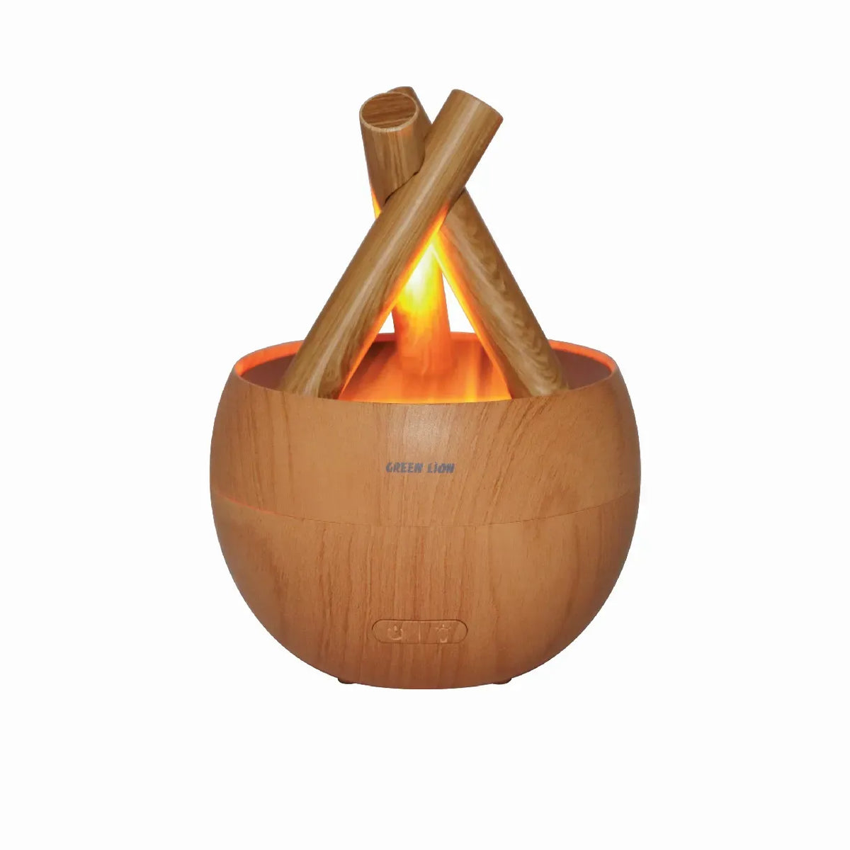 Green Lion Flame Mist Air Diffuser 150 ml - Wooden – image 2