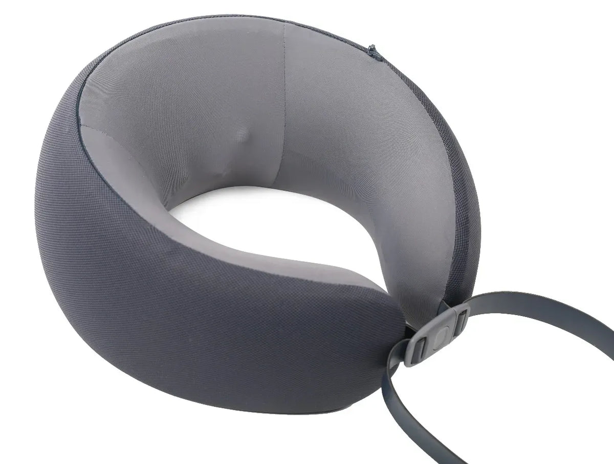 Green Lion Ergonomic Pillow with Neck Massager Function Gray – image 5