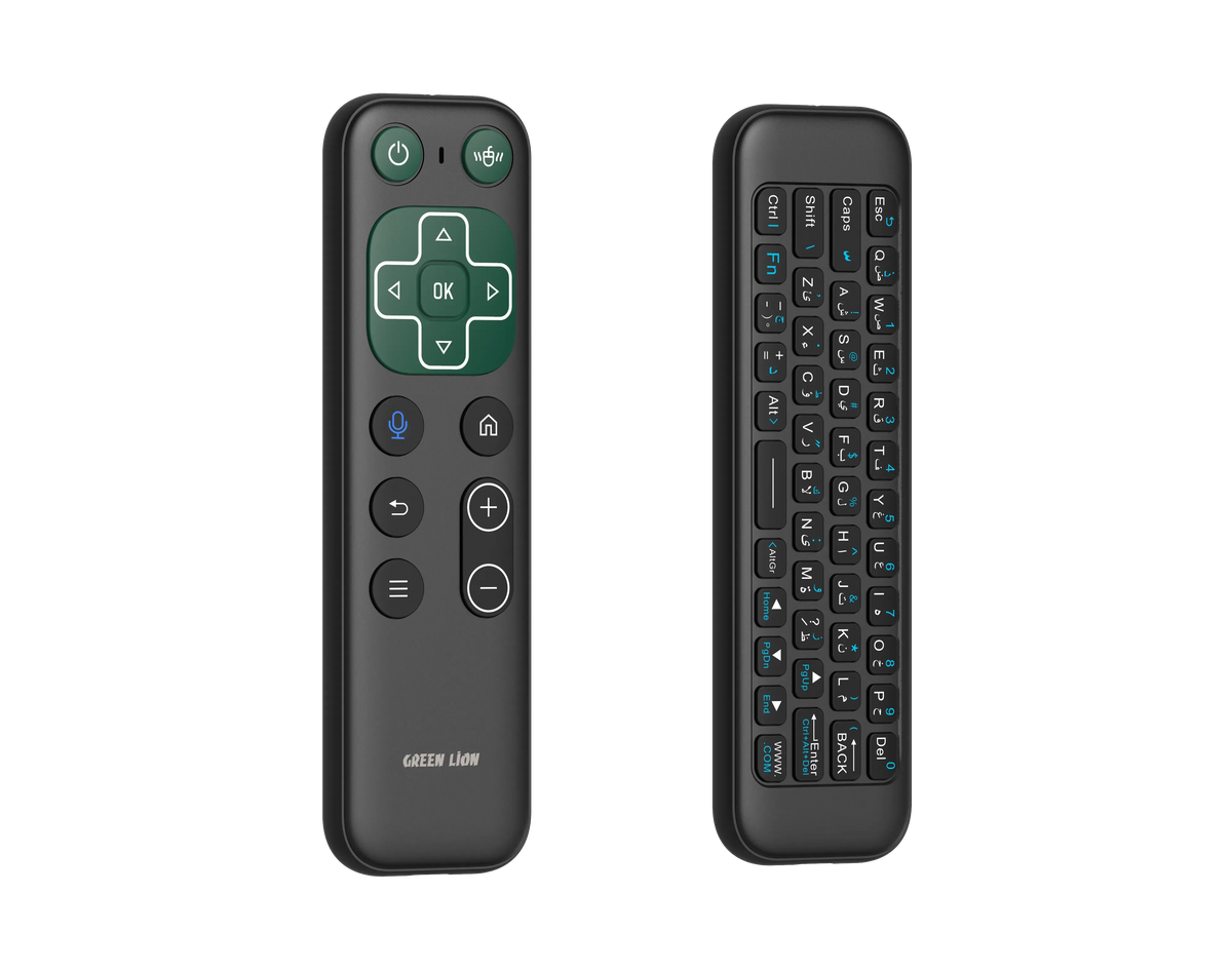 Green Lion Wireless Remote with Keyboardand Mouse - Black – image 7