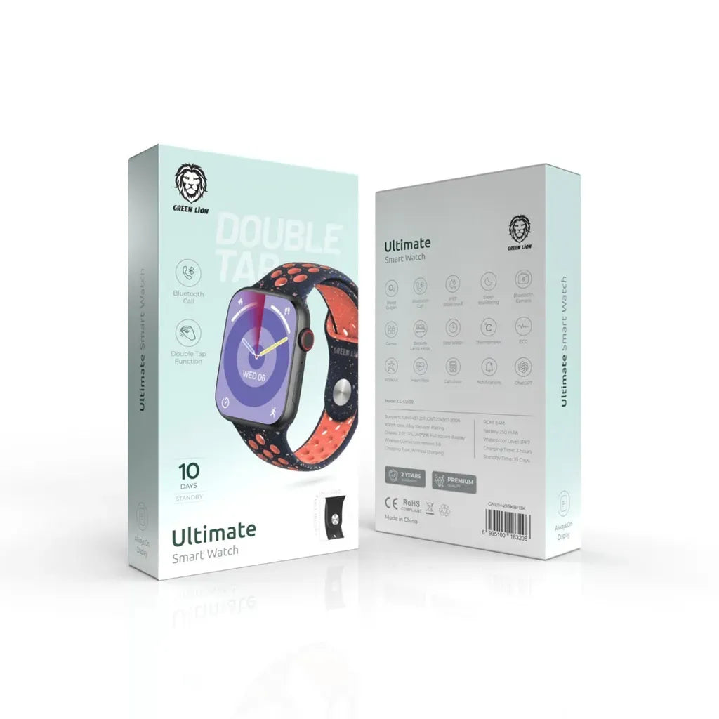 Green Lion Ultimate Smart Watch - Black – image 2