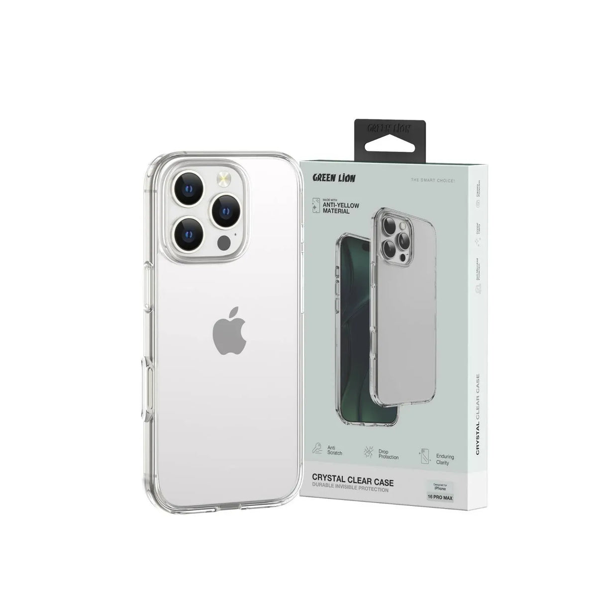 Green Lion Crystal Clear Case – image 13