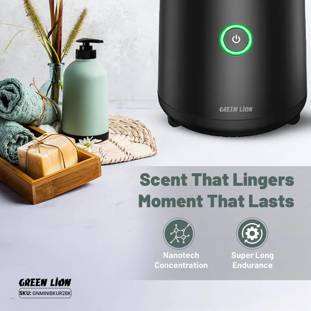 Green Lion Mini Bakhour 2 High Quality Incense Burner - Black – image 9