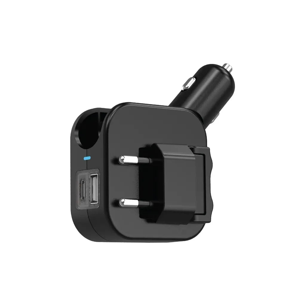 Green Lion Duo Power Car and Wall Charger Black – image 2