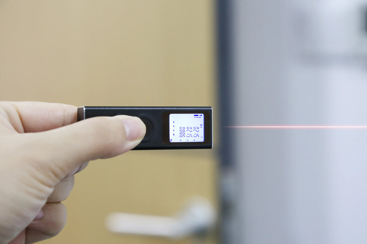 Powerology 30meter Mini Laser Rangefinder with Type C Connector Black – image 5