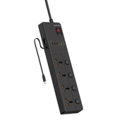 Green Lion GS-800 Power Socket 2 M 3500 W - Black