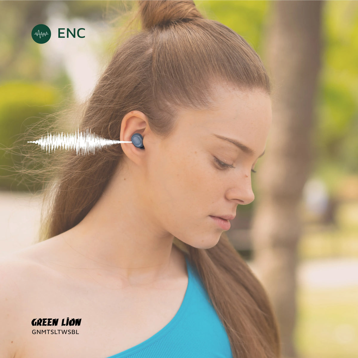 Green Lion Mittersill True Wireless Earbuds - Blue – image 15
