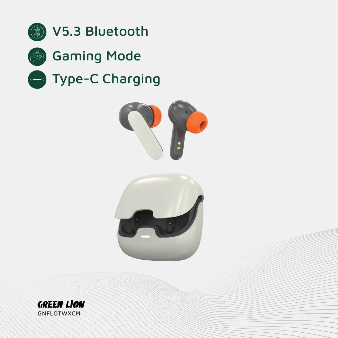 Green Lion Florence TWS True Wireless Earbuds - Cream – image 3