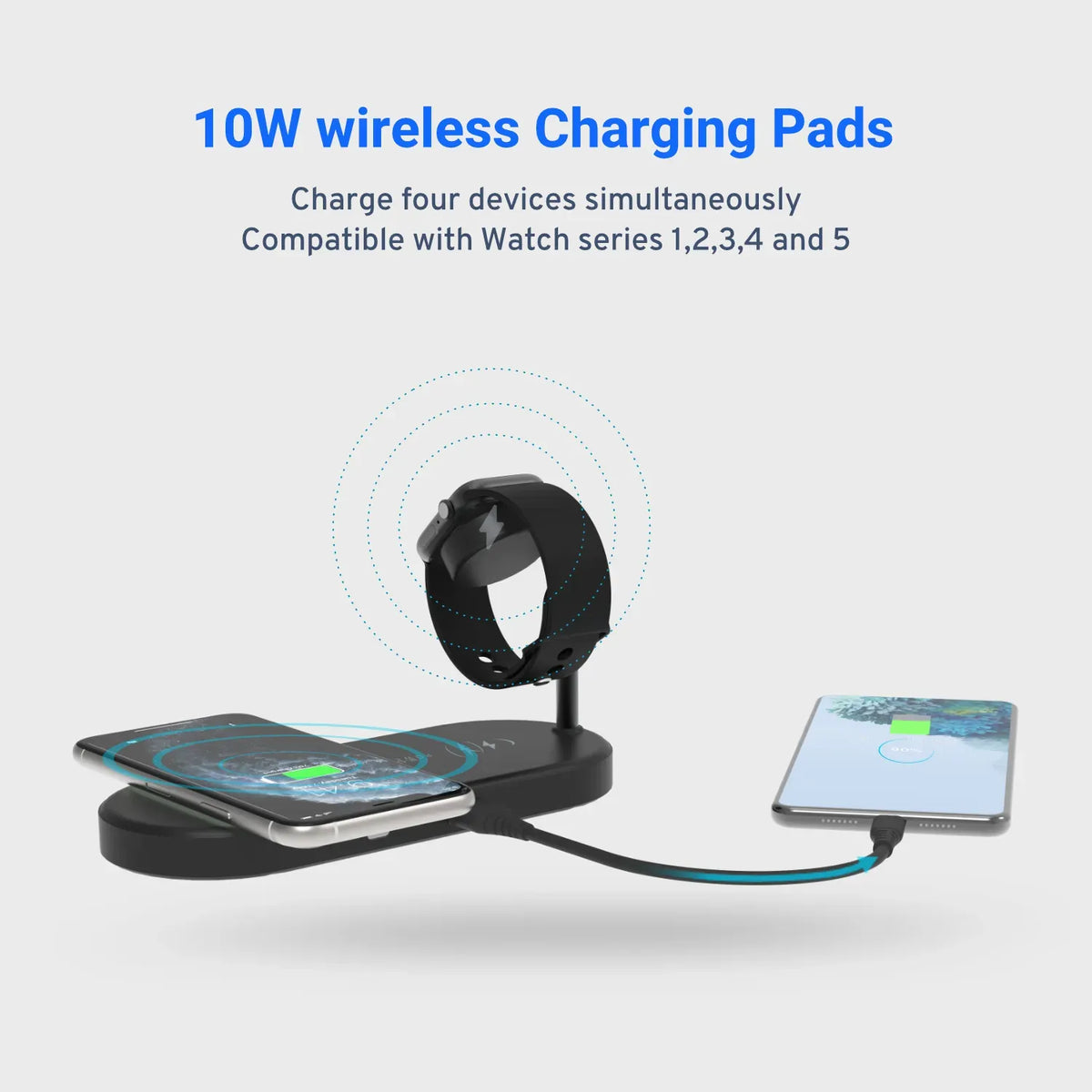 Powerology Portable 4 in 1 Wireless Charging Dock – image 16