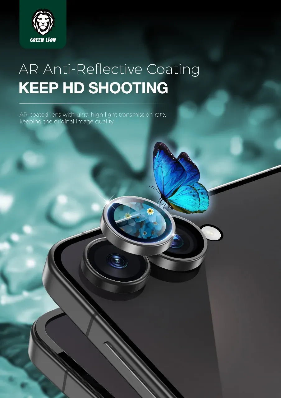 Green Lion Classic Camera Lens for Z Flip 7 Gray – image 7