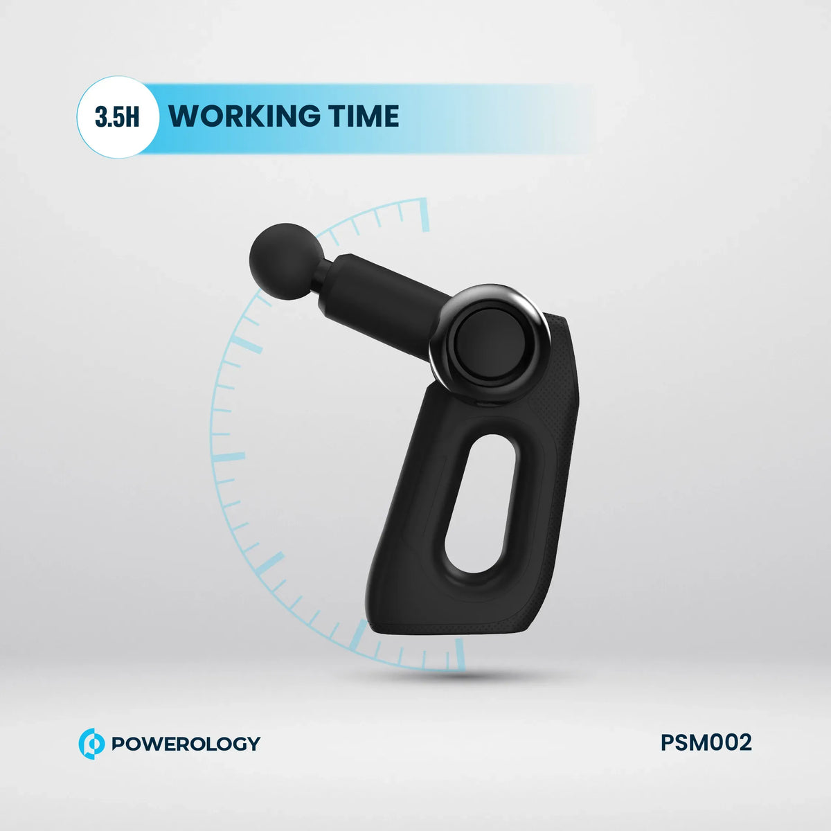 Powerology Full Body Massage Gun Black – image 17