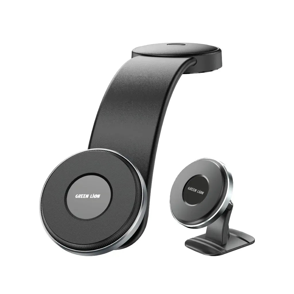 Green Lion 2 In1 Magflex Car Phone Holder Black – image 2