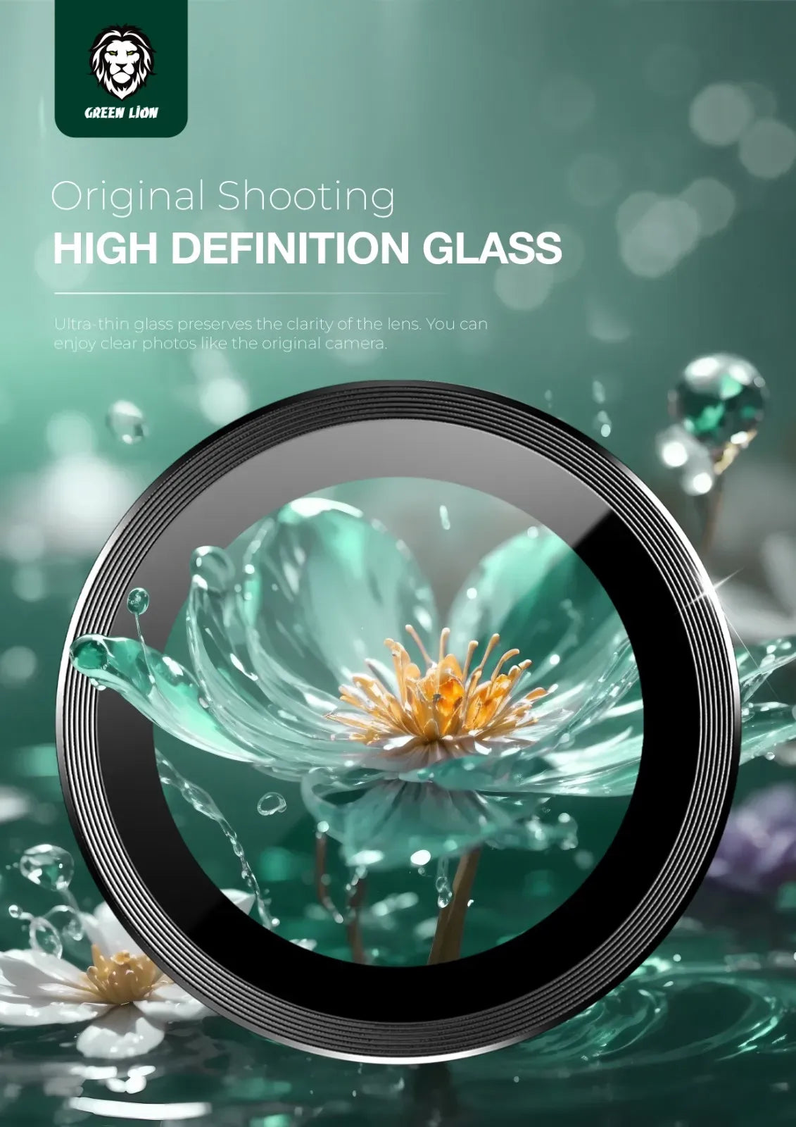 Green Lion Camera Lens Armor for S25 Ultra Black – image 8