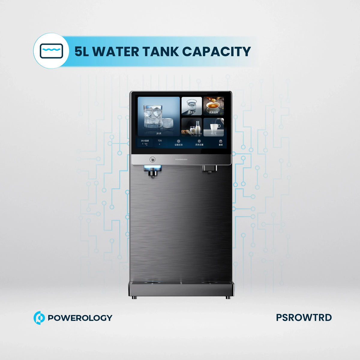 Powerology 4 Stage Reverse Osmosis Water Purifier Dispenser Black – image 13