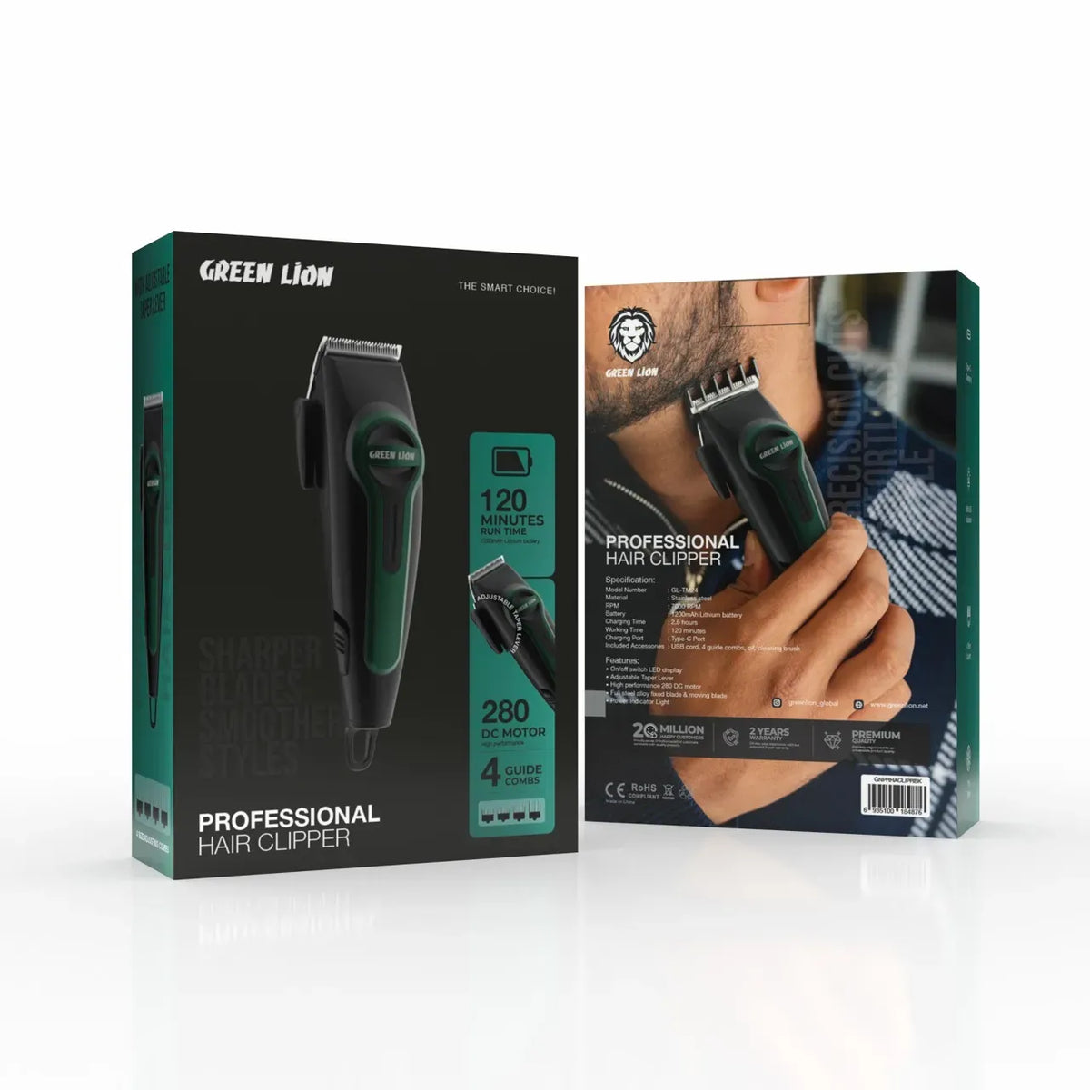 Green Lion Professional Hair Clipper – image 10