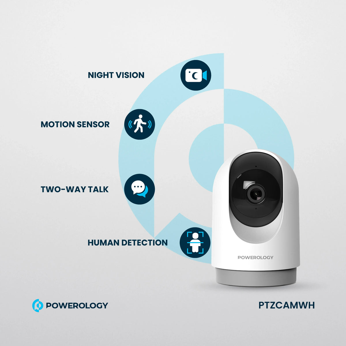 Powerology Indoor Ptz Smart Camera White – image 17
