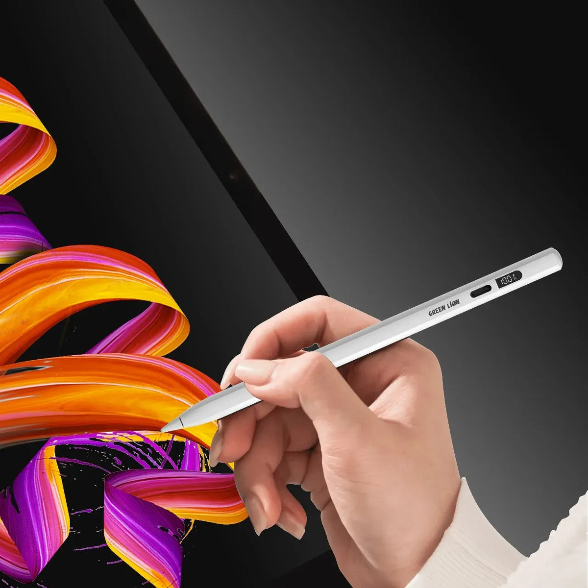 Green Lion Digital Stylus Pencil White – image 9
