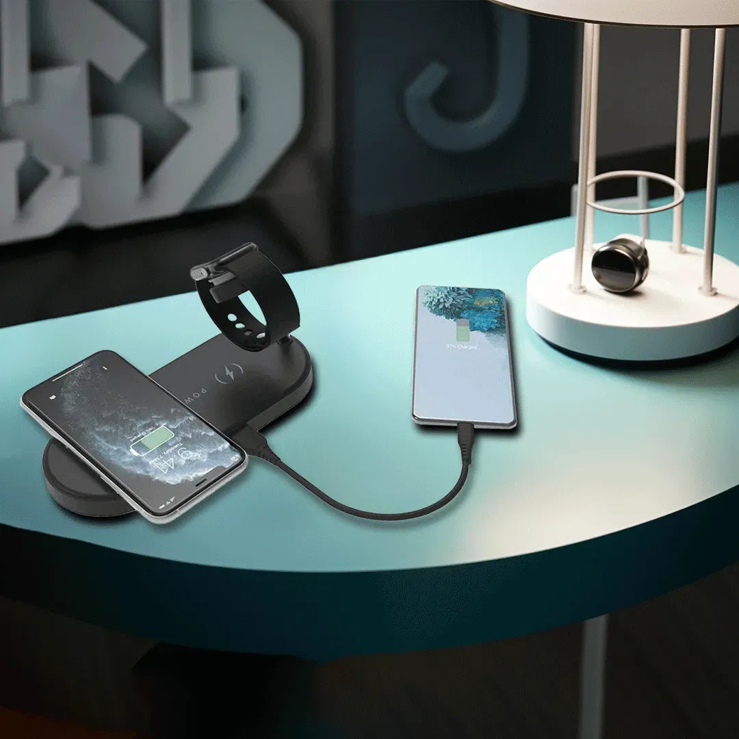 Powerology Portable 4 in 1 Wireless Charging Dock – image 14