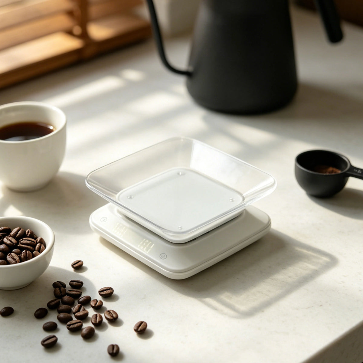 LePresso Orino Precision Coffee Scale White – image 3
