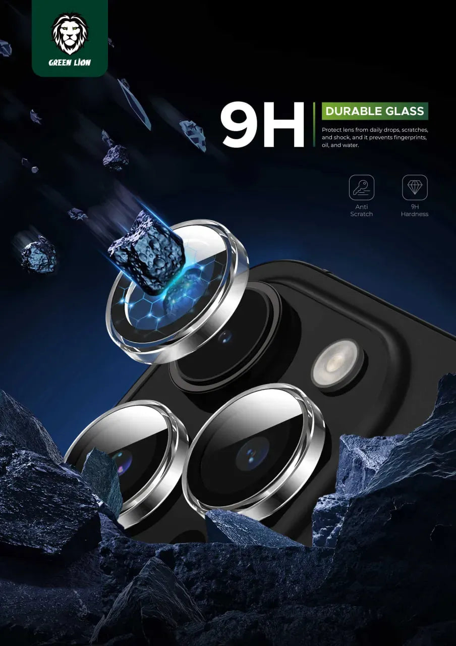 Green Lion Trio Camera Lens Iphone15pro 15pro Max Clear – image 10