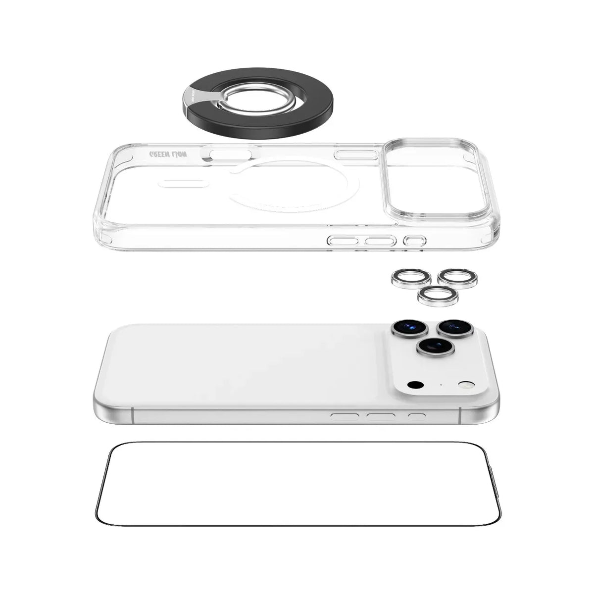 Green Lion 4 In 1 Protection Pack - Clear – image 3