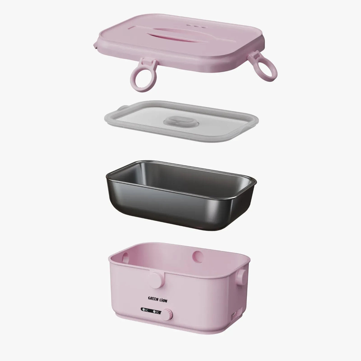 Green Lion Lunch Mate Electric Lunch Box 1.8 L - Pink