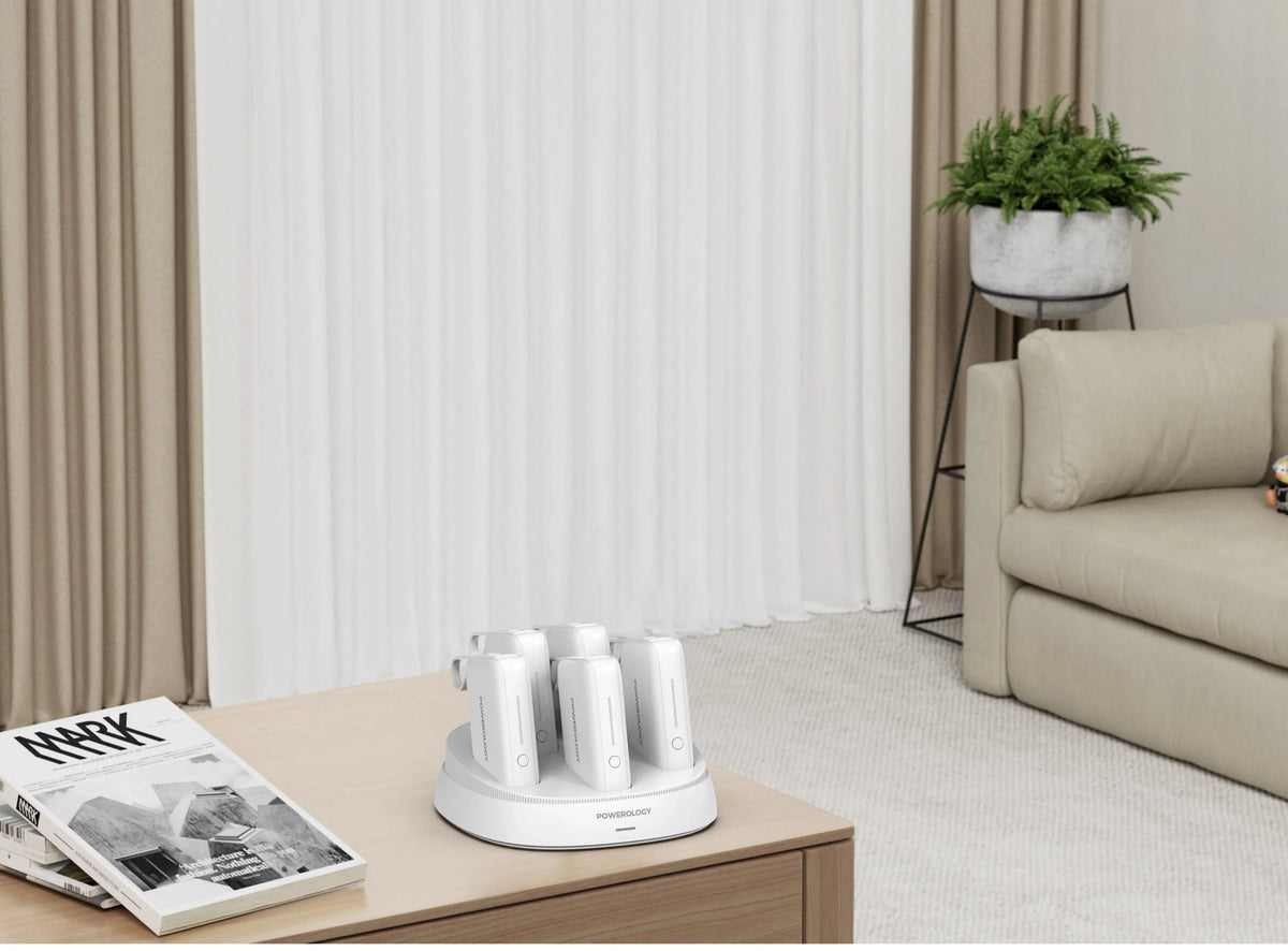 Powerology ×510000 m Ah Power Bank Station - White – image 1