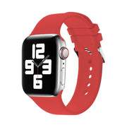 Green Lion Silicone Band with Buckle - BrightRed