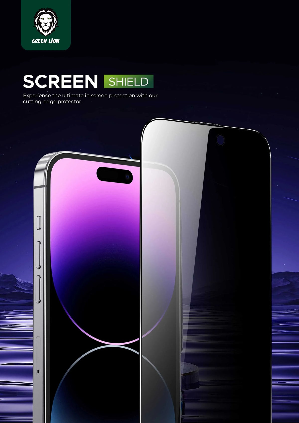 Green Lion 9 HSteve Privacy Screen Protector - Black Edge/Privacy – image 9