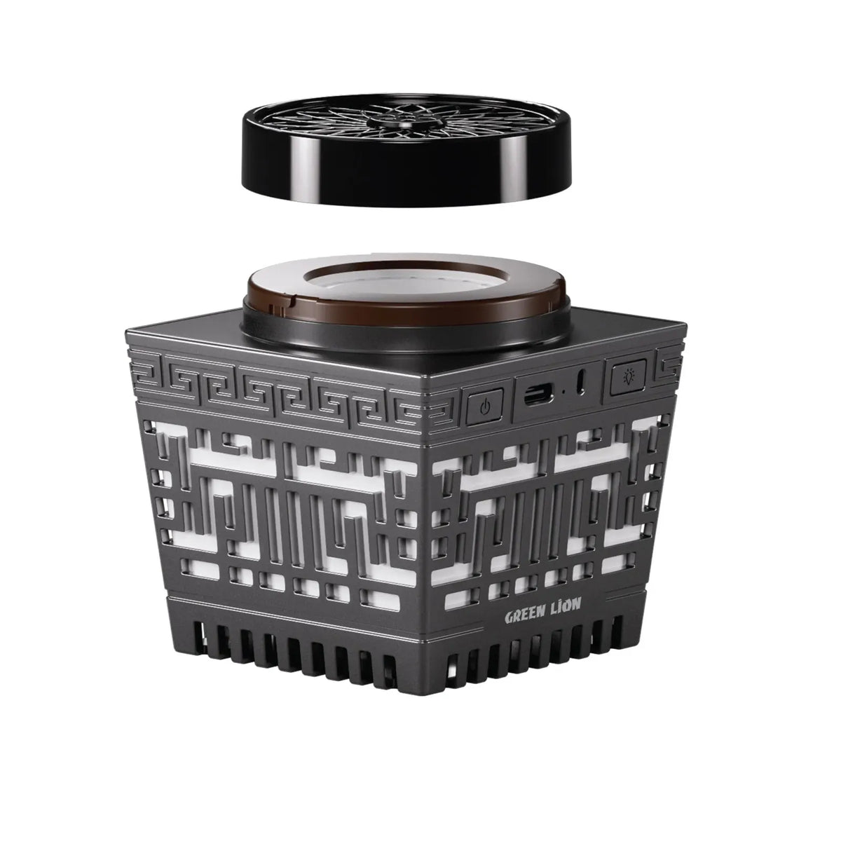 Green Lion Moon Bakhour Quran Speaker Black – image 5