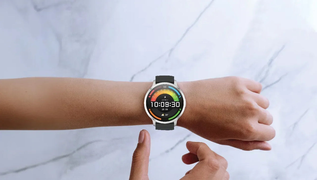 Powerology Aura Smart Watch 1.73" Display - Silver – image 4