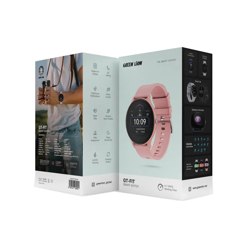 Green Lion GT-FITSmart Watch - Pink – image 12