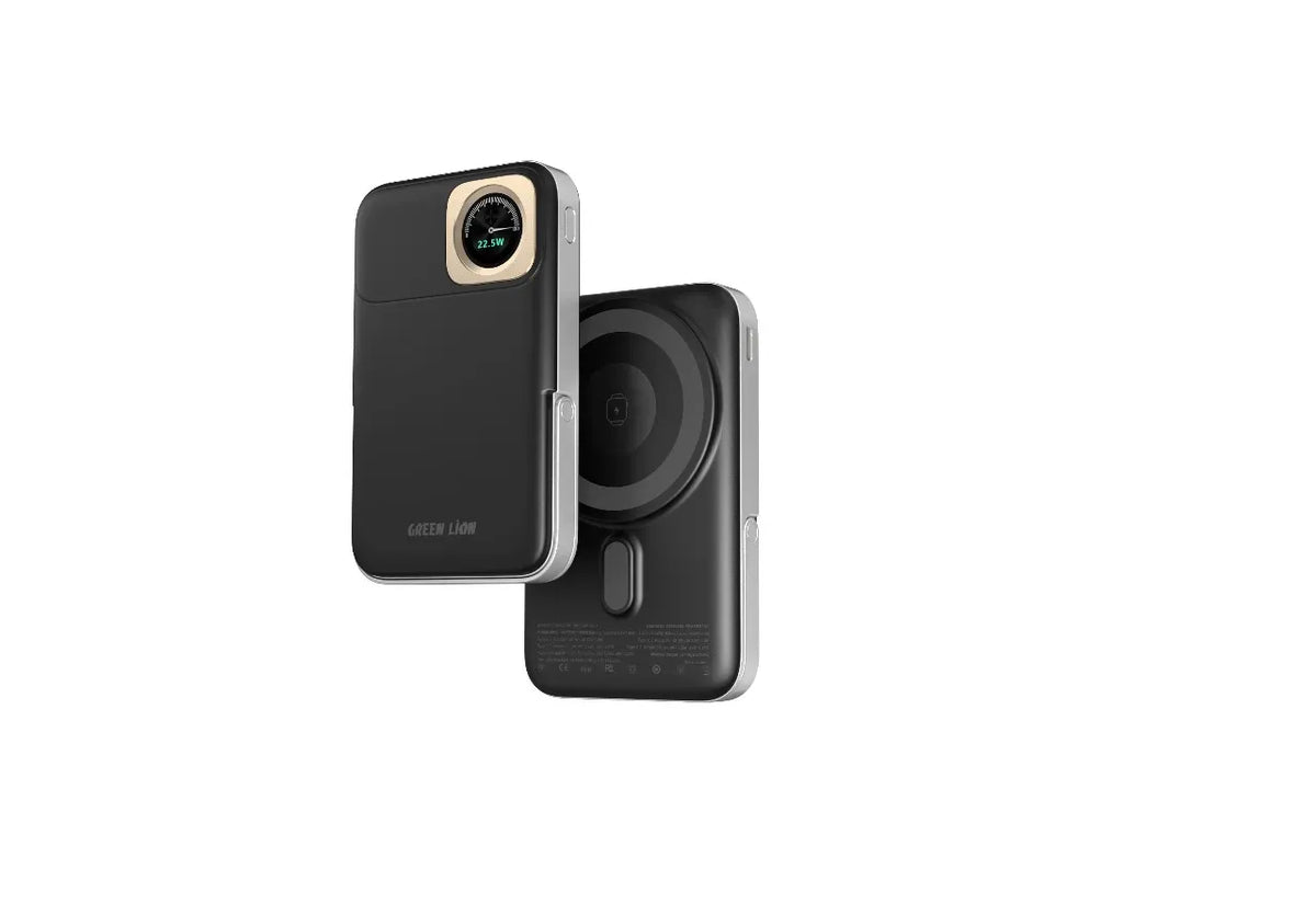 Green Lion Volt Gauge 10000 m Ah Power Bank PD 22.5 W - Black – image 3