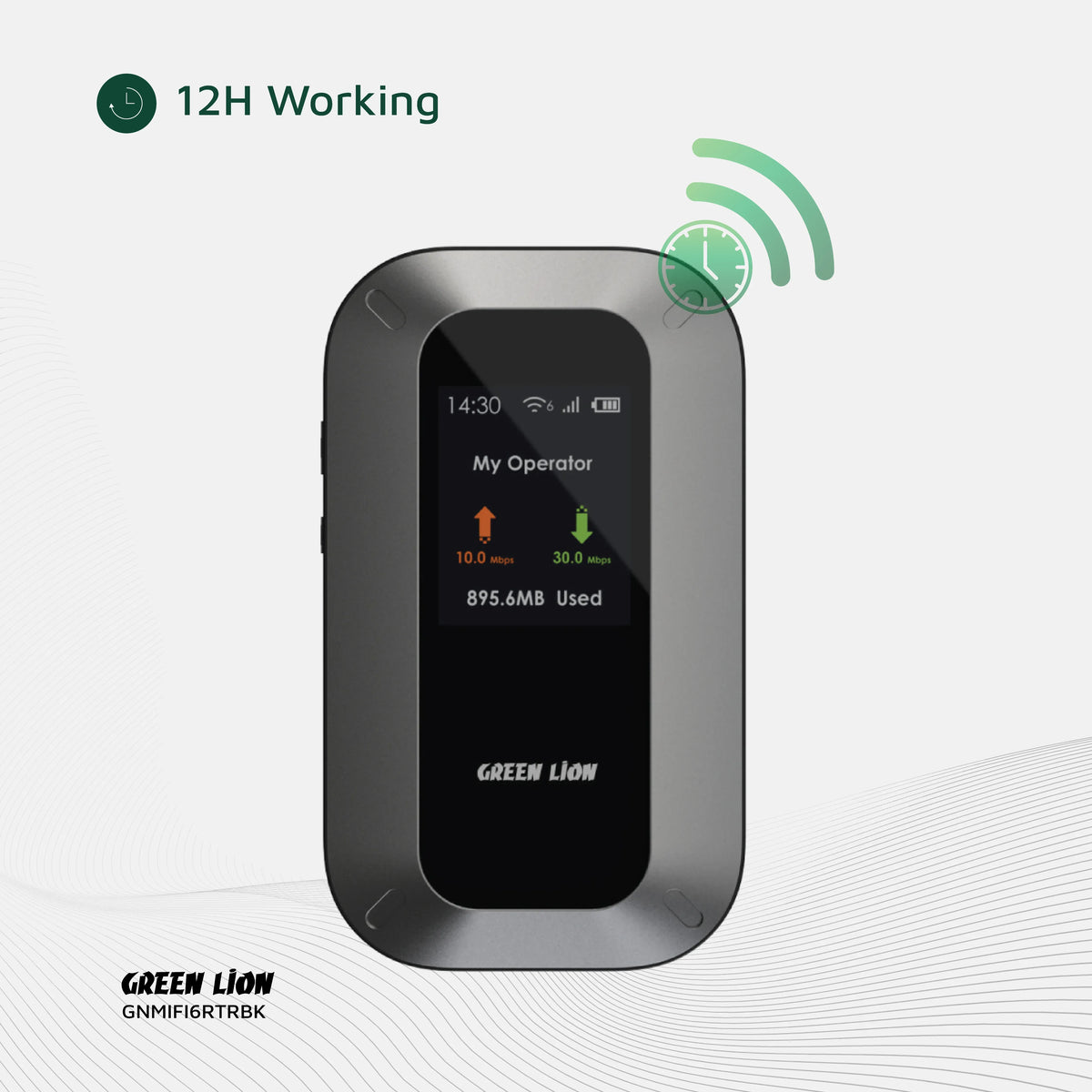 Green Lion Portable Mifi Router - Black – image 6