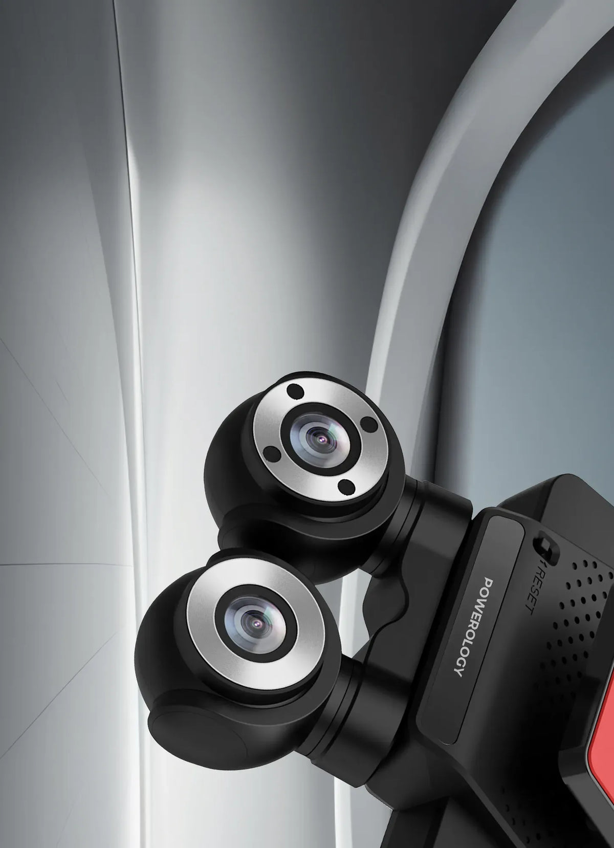 Powerology Dual Lens Dash Camera Black – image 3