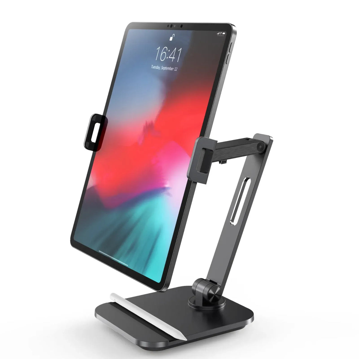 Powerology Smart Clamp Phone Tablet Mount Black – image 3