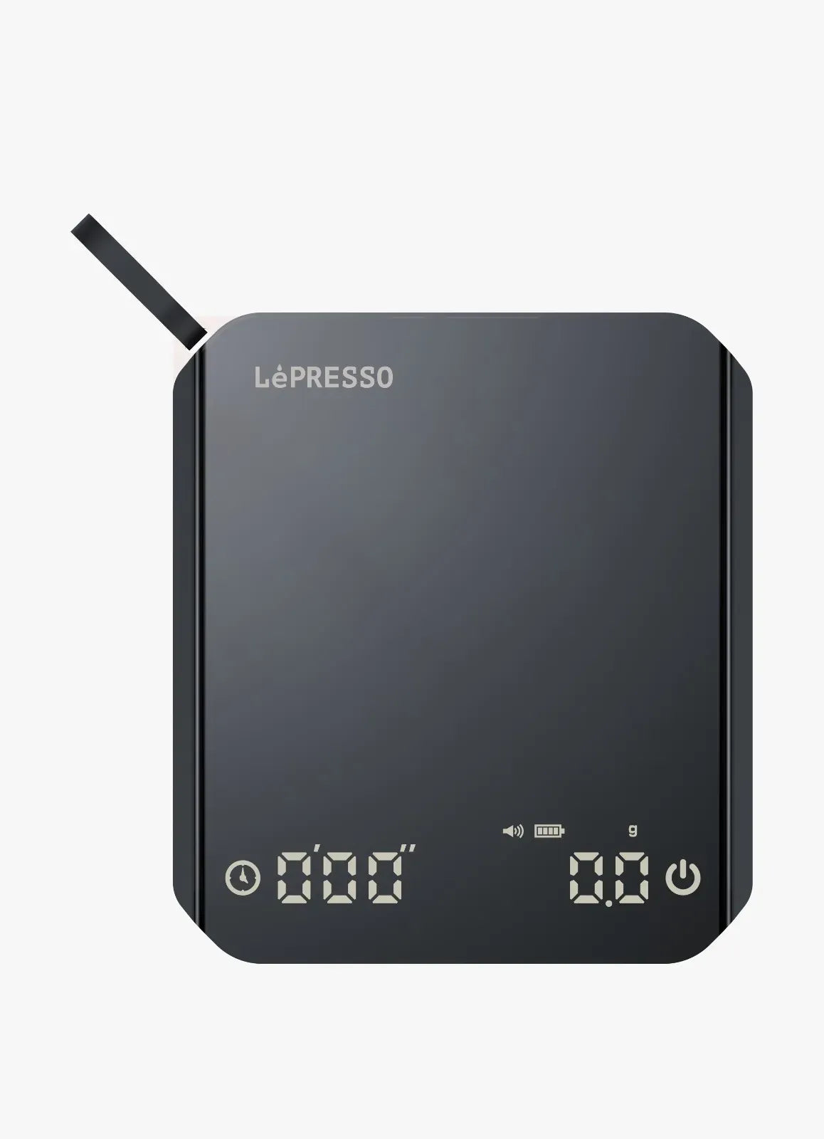 LePresso Digital Coffee Scale Black – image 4