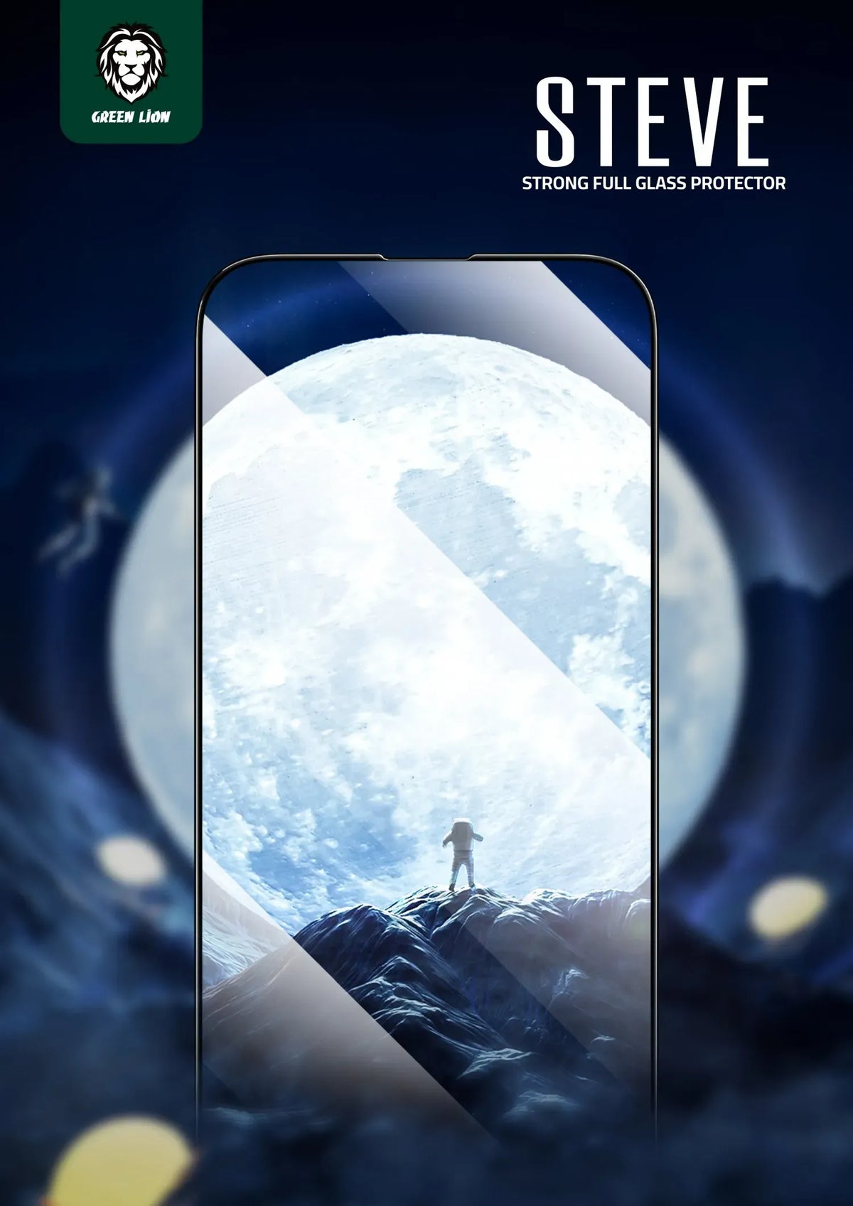 Green Lion 9h Steve Glass Strong Full Screen Protector for Iphone 14 Series – image 6