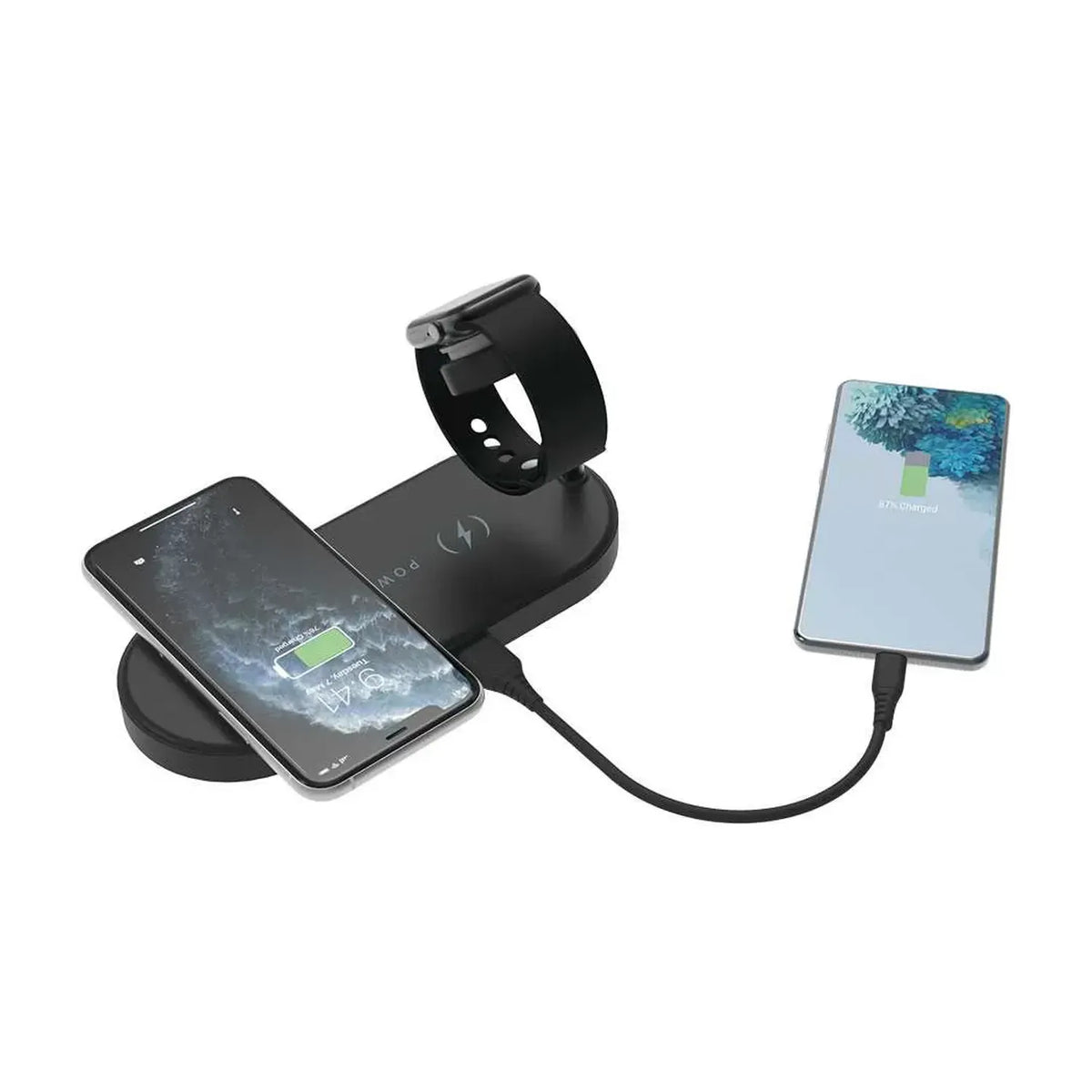 Powerology Portable 4 in 1 Wireless Charging Dock – image 8