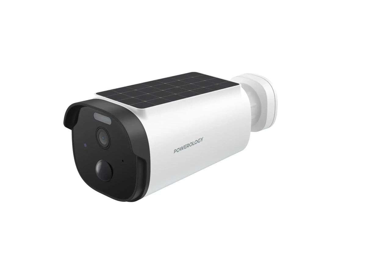 Powerology Built in Solar Outdoor Camera White – image 4