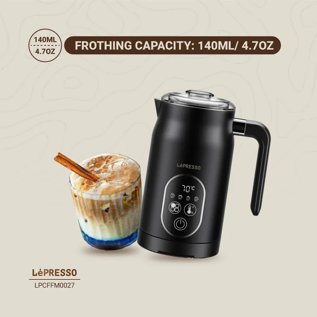 LePresso Four Froth Milk Frother Black – image 2
